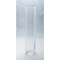 CC Home Furnishings Handblown Glass Square Flower Vase - 24" - Clear